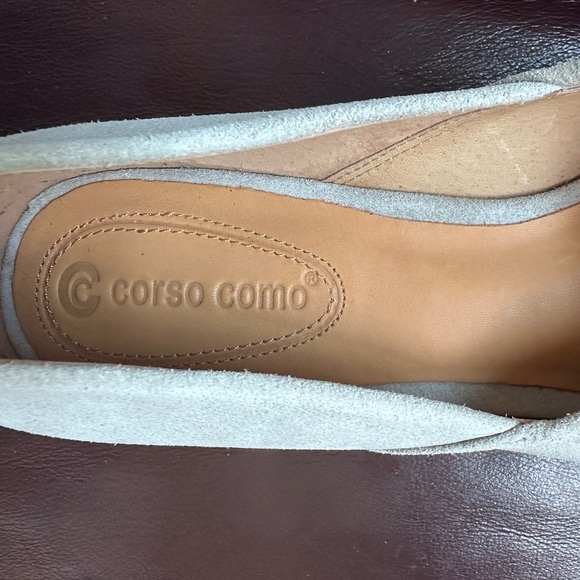 Corso Como Women’s Leather Suede Flat Tan Shoes Size: 10 - Picture 5 of 7